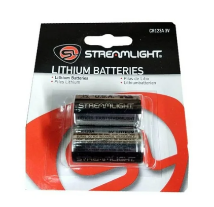 Streamlight Lithium Batteries CR123A 3V