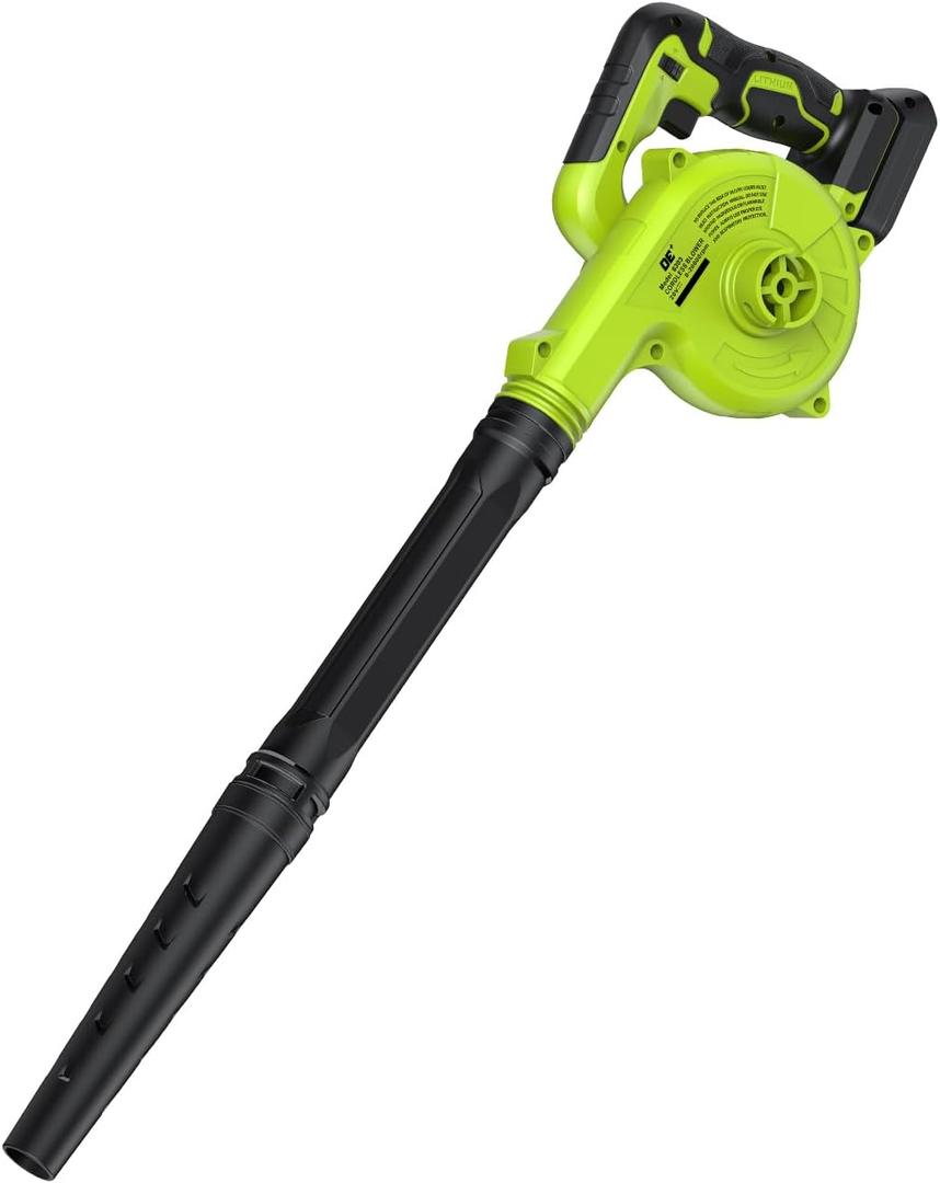 Cordless Leaf Blower for 20V Battery, 3 Variable Speed, 2-in-1 Handle Electric Blower and Vacuum Cleaner(Battery Not Included)