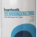 Boardwalk 6272 Paper Towel Rolls, Perforated, 2-Ply, White (30 Rolls of 85)