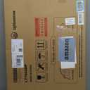 Bulletin Board 30 x 20 inches, Aluminum Framed Fabric Cork Board with 10 Push Pins (Blush Coral, 30 x 20 inches)