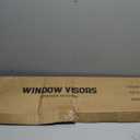 Window Rain Guards Visors Shield for 2022-2026 Toyota Tundra Double Cab, Out-Channel Window Vent Wind Shades Deflectors for 22-26 Tundra Extended Cab