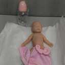 OtardDolls Silicone Baby Doll 10 Inch Full Silicone Lifelike Reborn Realistic Mini Dolls with Accessories Set