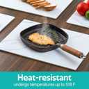 Murrey Home Glass Cutting Board Set for Kitchen Counter, Tempered Glass Chopping Boards Dishwasher Safe, Small Marble Countertop Tray, 16"x12"x2PC