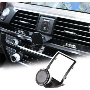 360-Degree Rotary Cell Phone Holder Mobile Phone Mount Compatible with BMW X3 X4 G01 G02 2018-2021 Black