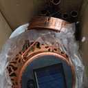 Astarin Solar Wind Chimes for Outside Hanging Led Solar Lights Outdoor Garden Lantern Decorative as Gift for Women mom Grandma Friends' Birthday Gift Bronze