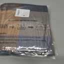 2 x Womens Scarf Winter Blanket Large Scarves Thick Soft Warm Plaid Chunky Scarfs (F-mix Brown Camel)