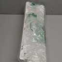 Slim Rolling Storage Cart, 3 Tier Bathroom Storage Organizer Laundry Room Utility Cart Mobile Shelving Unit, Multi-Purpose for Kitchen Office Bathroom Laundry Narrow Places, White