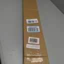 LazBlinds No Drill Cordless Bamboo Roman Shades, 36.5" W × 72" H, Brown