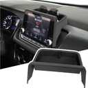 Center Console Organizer Dashboard Tray Compatible with 2021-2025 Nissan Rogue S/SV/Rock Creek, 2021-2022 Nissan Rogue SL, Dashboard Storage Organizer Box, Only Fit 8-inch Screen