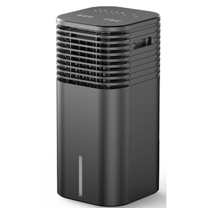 24" Windowless Portable Air Conditioner, 15H Timer & 120Oscillation, 3-IN-1 Portable AC Unit with Remote, 2-Gal Tank, 3 Modes & 3 Speeds, Ultra-Quiet Ventless Swamp Cooler for Home Office, Onyx