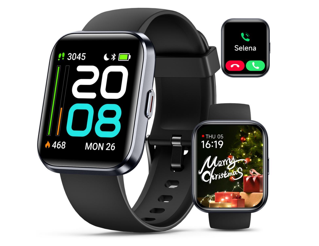 D208 Plus Smart Watch and Fitness Tracker with Alexa