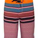 Hurley Men's Phantom Wasteland Boardshort, Hyper Crimson, 38