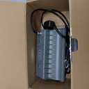 Chicken Coop Heat Lamp, 300W Brooder Heater for Chicks 9.84ft Cord UL Passed Carbon Fiber Bulbs Heater with Adjustable Hanging Height for Livestock Supplies Indoor Warmer (Gray)