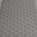 OTHWAY No Suction Cup Bath Mat: 39x16 inch Extra Long BathmatPerfect for Ordinary or Refinished Bath Tubs Made of Nature RubberProtect Your Bathtub (Grey)