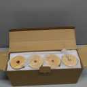 Drinking Glasses with Bamboo Lids and Glass Straw 4pcs Set - 16oz Glass Cups, Iced Coffee Glasses, Cute iced Tea Glasses, Beer Glasses, Ideal for Coffee Bar Accessories, Aesthetic Gift - 2 Brushes