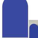 Background Cover for Party Decoration, Blue, 2 pcs