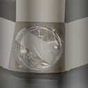 40 OZ Tumbler Lid Replacement Fit for Stanley Cup, 2 Pack Clear Replacement Lids Fit for Stanley Travel Tumbler, Spill Proof Tumbler Covers for Stanley Cup Accessories (Clear - White)