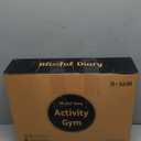 Blissful Diary Baby Play Gym Mat, Play Mat Activity Mat with 6 Detachable Toys for Stage-Based Sensory & Motor Skill Development, Easy to Install & Clean, Baby Essentials Gift, Sage Green