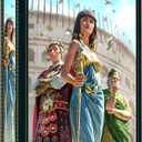 Asmodee 7 Wonders Leaders Board Game EXPANSION - Unleash the Power of Exceptional Leaders, Civilization Strategy Game for Kids and Adults, Ages 10+, 3-7 Players, 40 Min Playtime