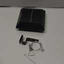 Solar Flag Pole Light, Bright White 6000k Flagpole Light Upgrade Solar Powered for 5ft 6ft Flag Pole, Outdoor Dusk to Dawn Led Solar Lights, Outside House Garden Yard American Flags Decor,Black