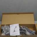 Starlink Gen 3 Roof Mount Adjustable Pivot Wall Mount for Starlink Gen3 Heavy Duty Pole Mounting Kit with Metal Gen 3 Pipe Adapter for Standard V3 Dish (Black)