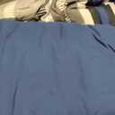 Navy Blue Queen Comforter Set 7 Pieces, Boho Bed in a Bag Striped Bedding