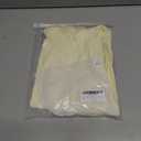 BAIGRAM Women Basic Long Sleeve Scoop Neck Crop Tops Y2K Tight Slim Clean Fit Workout Tshirt Fall Trendy Going Out Gym Shirt Cream Yellow (L)