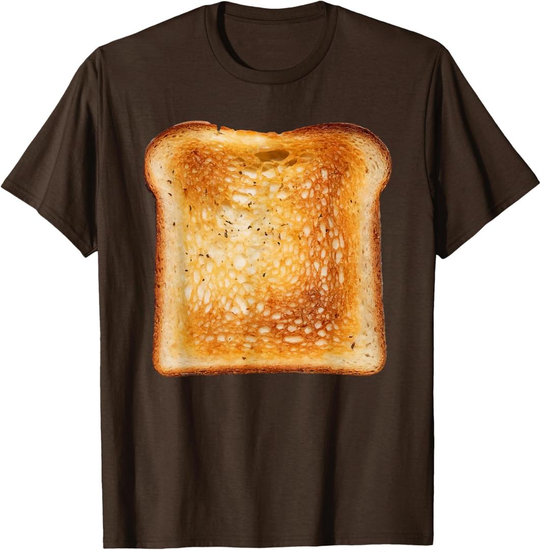 Toast Bread Shirt Adult Kids Men Women Toast Bread Costume T-Shirt, Size: S