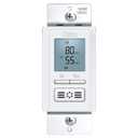 [New Generation] Humidity Sensor Switch, Ortis in-Wall Bathroom Fan Automated Control Switch, Air Moisture Detection, Neutral Wire Required, White, 120V/220V