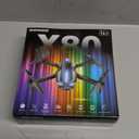 Drone with Camera 1080P HD FPV Foldable Mini Drone for Beginners Kids Adults, Drone with One Key Take Off/Landing, Gesture Selfie, Altitude Hold, 3D Flip, Easy to Fly, 2 Batteries, Toys for Boys Girls (Blue)