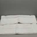 SHACOS White Bathroom Rugs Sets of 2 Pieces 32x20 inch, Super Soft Fluffy Bath Mats for Bathroom, Non Slip Washable Bath Rugs for Shower Tub Vanity Sink