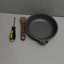 SENSARTE Nonstick Frying Pan Skillet, Swiss Granite Coating Omelette Pan, Healthy Stone Cookware Chef's Pan, PFOA Free (8/9.5/10/11/12.5 Inch) (8 Inch) (Gray)