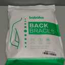 babaka Posture Corrector for Women, Invisible Lightweight Adjustable Back Brace for Upper and Lower Back Pain Relief, Hunchback, Hump, Scoliosis, Thoracic, Spine Corrector Under Clothes (Pink, Large, Waist: 34''-42'')