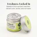 5 x CHAYEAH, Jade Select Matcha  Organic Ceremonial Grade Matcha Green Tea Powder for Lattes & Everyday Matcha, First Harvest (1.06 oz Tin)