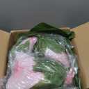 3pc Giant Flowers for Decoration - Indoor Outdoor Decor Huge Paper Flower, Realistic Faux Rose Flowers for Wedding, Birthday, Home Decor, Photography Props, Mall Display, Party Background Decor (Pink)