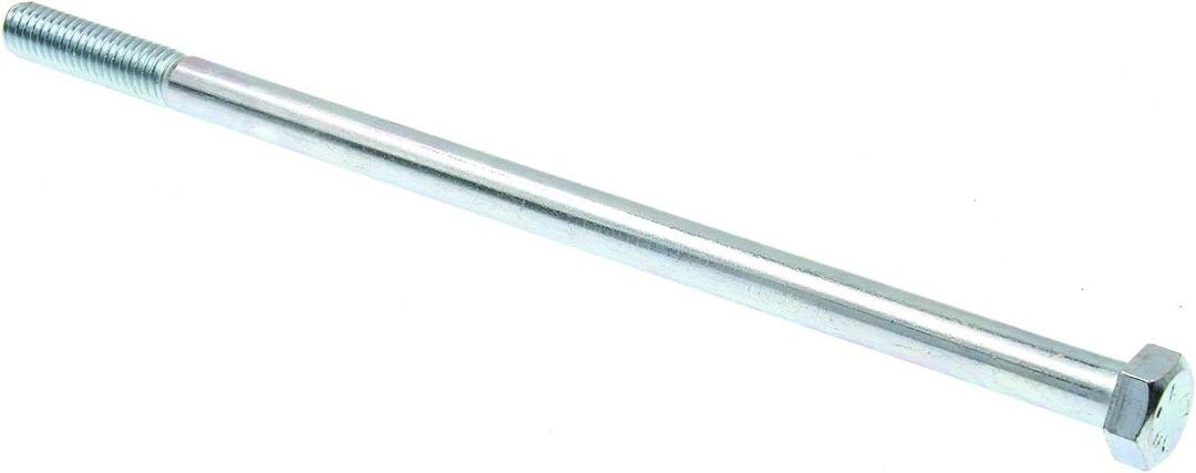 Prime-Line 9060189 Hex Bolts, 3/8 In.-16 X 8 In., A307 Grade A Zinc Plated Steel (10 Pack)