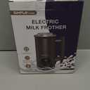 SIMPLETASTE Milk Frother, 4-in-1 Electric Milk Steamer with LED Touch Screen, Automatic Warm and Cold Foam Maker and Milk Warmer for Latte, Cappuccinos, Macchiato (Navy Blue)