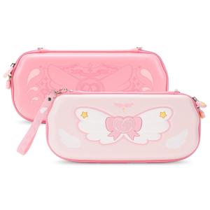 GeekShare Travel Carrying Case Compatible with Switch 2 (2025), Hardshell Storage Bag with 12 Game Card Slots, Portable Case for Switch 2 Console and Game Accessories - Star Wings Series