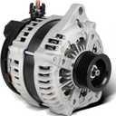 Alternator Compatible for Ford for F-150 5.0L 2011 2012 2013 2014, Replace 104210-6270 11532 11679 GL-8647, 220Amp 12V High Output Alternator