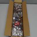 Idyllic 4th of July Decorations, 8 Pcs 16 Inch Red White Blue Patriotic Berry Sprigs with Stars, Artificial Berry Stems for Memorial Day Wreath & DIY Holiday Decor