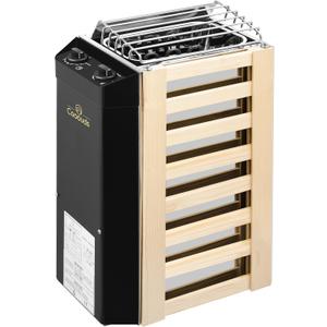 110V Sauna Heater with 3h Timer, 3KW 110V Stainless Steel Electric Sauna Heater, Internal Temperature Control, Sauna Room Equipment for Home, Hotel, Includes Instructions
