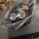 AmeriLite Black [Extreme LED High/Low Beam] 6000K Replacement Headlights Set For Volvo VNL/VNX - Driver and Passenger