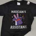 Magicians Assistant Magic Lover Magician For Kids T-Shirt XS Youth 116/5-6