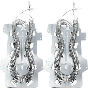 TOMOON 2 Pack DC47-00019A Dryer Heating Element Replacement for SAM-SUNG DV45H7000EW/A2 DV40J3000EW/A2 DV42H5000EW/A3 DVE50M7450W/A3 DV42H5200EW/A3 DV48H7400EW/A2