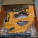 Jig saw compatible with Dewalt 20V Battery (Battery not Included) Cordless Jigsaw with LED Work Light, 0- 45 Bevel Cuts, 3 Orbital Settings for Straight/Curve/Bevel/Circle Cutting