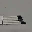 ARTISTRO 5 Black Acrylic Paint Markers for Rock, Fabric, Wood, Glass, Decoration - Dual-Tip Paint Pens for Coloring Books for Adults, Teens, Kids - Art and Craft Supplies Kit - Gift Idea