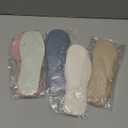 4 Pairs Women Insoles Winter Warm Soft Fuzzy Thick Replacement Inserts for Shoes Boots Slippers, Size: 7