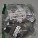 SlowTon Dog Shoes for Large Small Medium Dogs - Waterproof Dog Boots for Summer Hot Pavement, Paw Protector for Outdoor Walking Winter Snow, Anti-Slip Rubber Dog Booties for Hardwood Floor (Grey, 0)