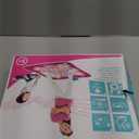 SUNLIN Dance Mat - Rhythm Step Play Mat - Dance Game Toy Pad with LED Lights, Gift for Kids Girls 3-12, Adjustable Volume, Built-in Music, 3 Challenge Levels (Pink)