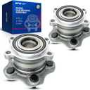 KAX 512388 Pair Rear Wheel Bearing Hub Assemblies Compatible with 2007-2018 Nissan Altima, 2009-2014 2016-2019 Nissan Maxima, 2014-2020 Infiniti QX60, 2013 Infiniti JX35 5 Lugs